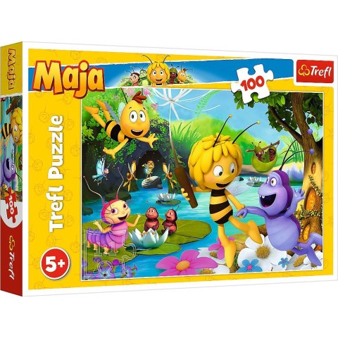 Puzzle Trefl Pszczółka Maja 100 el. (16361) Trefl Puzzle Trefl Pszczółka Maja 100 el. (16361) Trefl