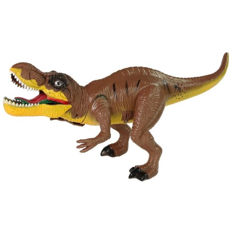 Figurka Lean Zestaw Dinozaurów Tyranozaur Rex Drzewka Akcesoria Dźwięk Światła (9720) Lean