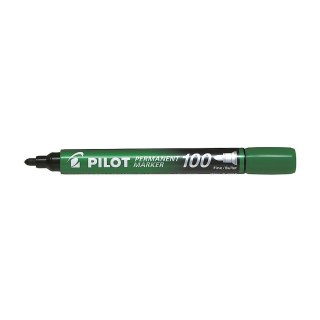 Marker permanentny Pilot zielony okrągła końcówka (SCA-100-G) Pilot