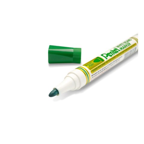 Marker suchościeralny Pentel zielony 1,9mm okrągła końcówka Pentel