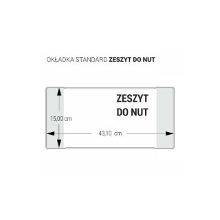 Okładka Biurfol nuty [mm:] 150x431 (OZB-34) Biurfol