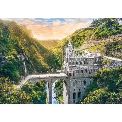 Puzzle Trefl Sanktuarium Las Lajas, Kolumbia 1000 el. (10724) Trefl Puzzle Trefl Sanktuarium Las Lajas, Kolumbia 1000 el. (10724) Trefl