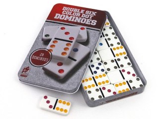 Gra logiczna Adar domino w metalowym opakowaniu (469006) Adar