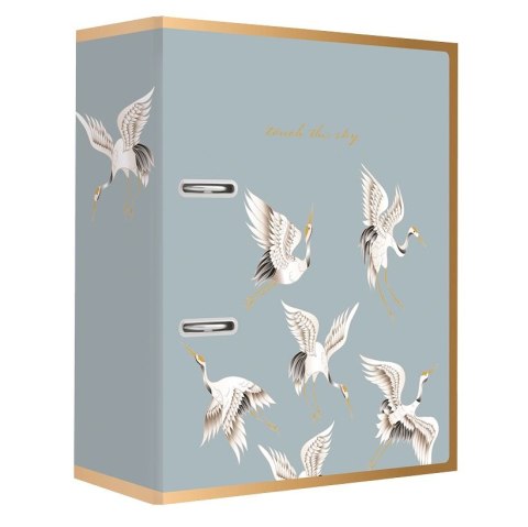 Segregator A4 75 2R Dź SATIN GOLD BIRDS Interdruk