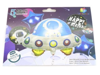 Balon foliowy One Dollar zestaw party ufo (358362) One Dollar