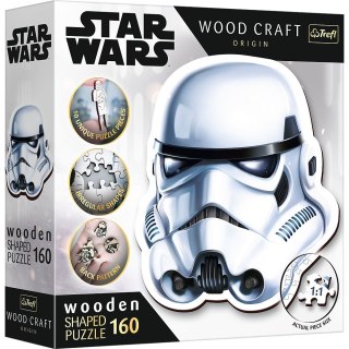 Puzzle Trefl Star Wars Drewniane Hełm Szturmowcae 160 el. (20188) Trefl
