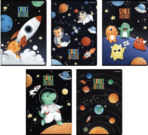 Zeszyt Top 2000 SPACE ADVENTURE A5 16k. 70g krata (400182341) Top 2000 Zeszyt Top 2000 SPACE ADVENTURE A5 16k. 70g krata (400182341) Top 2000