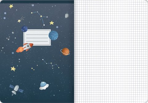 Zeszyt Top 2000 SPACE ADVENTURE A5 16k. 70g krata (400182341) Top 2000 Zeszyt Top 2000 SPACE ADVENTURE A5 16k. 70g krata (400182341) Top 2000