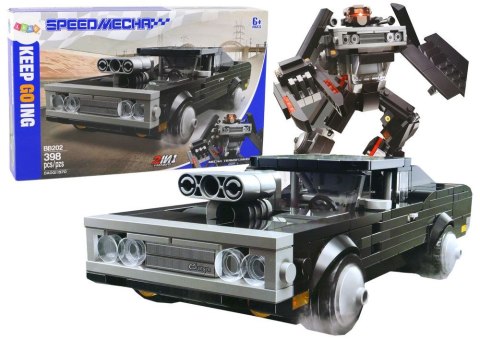 Klocki konstrukcyjne Lean Pojazd Auto Transformacja Robot 2W1 (16563) Lean Klocki konstrukcyjne Lean Pojazd Auto Transformacja Robot 2W1 (16563) Lean