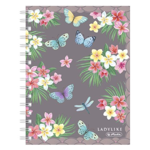 Kołozeszyt (kołobrulion) Herlitz LadyLike Butterflies A5 100k. krata (50044207) Herlitz Kołozeszyt (kołobrulion) Herlitz LadyLike Butterflies A5 100k. krata (50044207) Herlitz