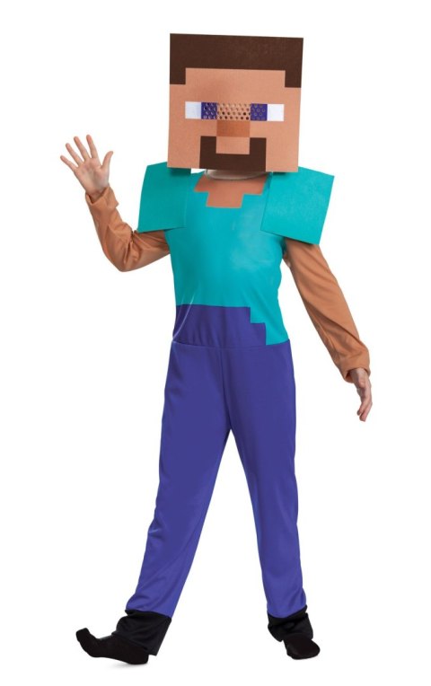 Kostium Arpex dziecięcy - Minecraft Steve - rozmiar M (SD8718-M-8695) Arpex Kostium Arpex dziecięcy - Minecraft Steve - rozmiar M (SD8718-M-8695) Arpex