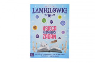 Książeczka edukacyjna Aksjomat Łamigłówki. Księga niebanalnych zadań od 10 lat. Aksjomat