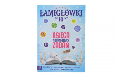 Książeczka edukacyjna Aksjomat Łamigłówki. Księga niebanalnych zadań od 10 lat. Aksjomat