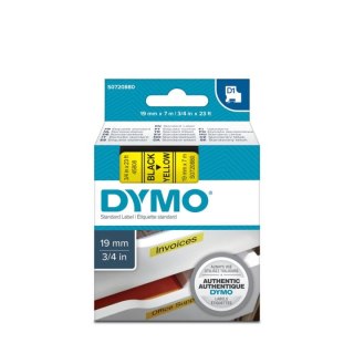 Taśma do drukarki etykiet Dymo 19x7 [mm x m] czarny (45808) Dymo