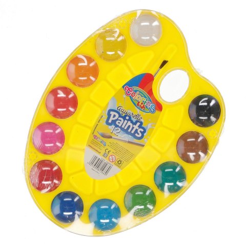 Farby akwarelowe Patio COLORINO KIDS 12 kolor. (15660) Patio Farby akwarelowe Patio COLORINO KIDS 12 kolor. (15660) Patio