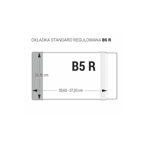 Okładka Biurfol B5R B5 [mm:] 253x356-372 (OZK-45) Biurfol