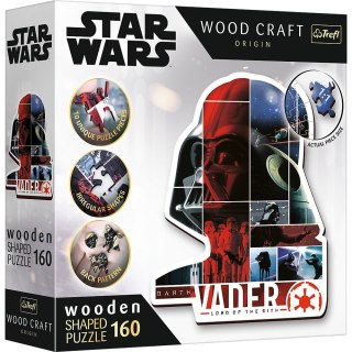 Puzzle Trefl Star Wars Drewniane Darth Vader 160 el. (20190) Trefl