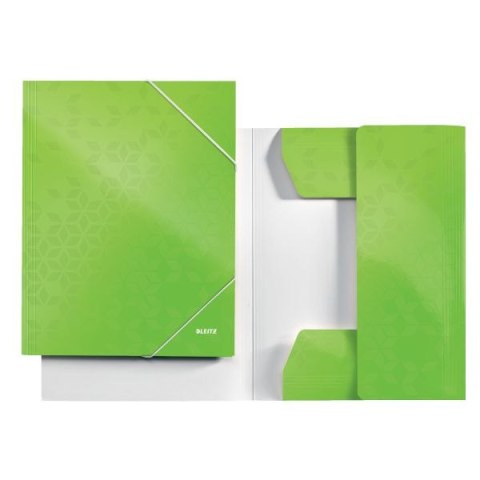 Teczka kartonowa na gumkę WOW A4 Zielony Leitz (39820054) Leitz Teczka kartonowa na gumkę WOW A4 Zielony Leitz (39820054) Leitz
