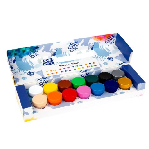 Farby plakatowe Oxford kolor: mix 20ml 12+2 kolor. (400167100) Oxford Farby plakatowe Oxford kolor: mix 20ml 12+2 kolor. (400167100) Oxford