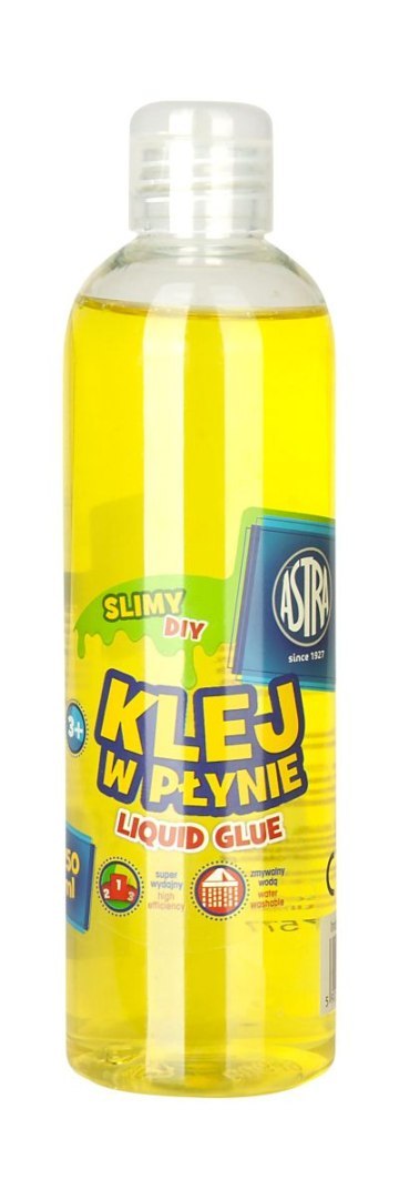 Klej w płynie Astra żółty 250ml Astra