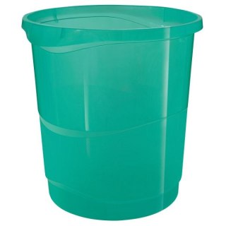 Kosz na śmieci Esselte Colour Breeze plastik kolor: zielony 14L (626290) Esselte