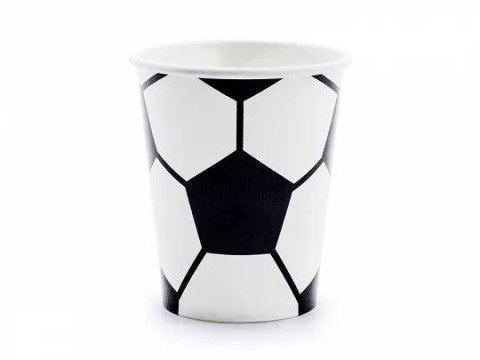 Kubek jednorazowy Partydeco piłka 6szt. papier 260ml (KPP72-EU1) Partydeco Kubek jednorazowy Partydeco piłka 6szt. papier 260ml (KPP72-EU1) Partydeco