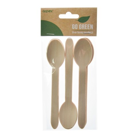 Łyżka wielokrotnego użytku Arpex drewniana 8 szt (KG7874F) Arpex Łyżka wielokrotnego użytku Arpex drewniana 8 szt (KG7874F) Arpex