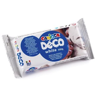 Masa Carioca do modelowania Biała 500g (30996/31) Carioca