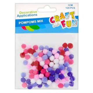 Pompony Craft with Fun mix 12 szt (439300) Craft with Fun