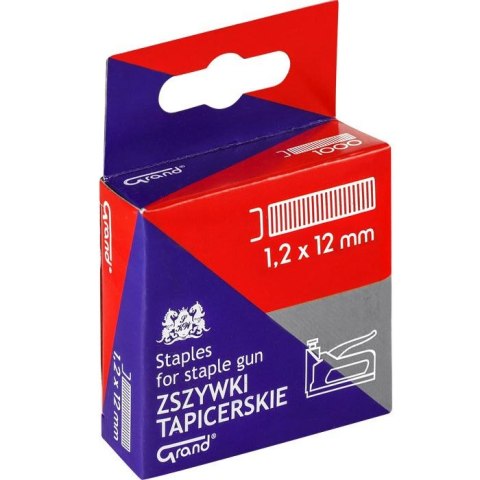 Zszywki Grand GR-T01 do zszywacza tapicerskiego/takera 1,2 1000 szt (110-1707) Grand