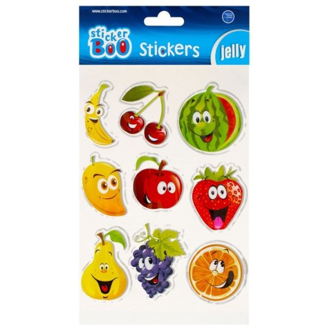Naklejka (nalepka) Stickerboo S-Boo Jelly Owoce (493722) Stickerboo Naklejka (nalepka) Stickerboo S-Boo Jelly Owoce (493722) Stickerboo