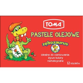 Pastele olejne Toma 12 kol. Toma