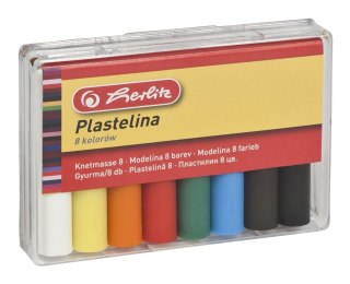 Plastelina Herlitz 8 kol. mix (9562919) Herlitz