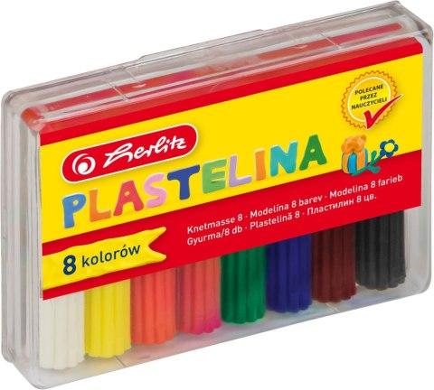 Plastelina Herlitz 8 kol. mix (9562919) Herlitz Plastelina Herlitz 8 kol. mix (9562919) Herlitz