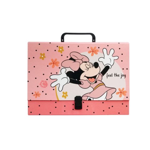 Teczka kartonowa na klips z rączką Minnie Mouse A4 mix Beniamin Beniamin Teczka kartonowa na klips z rączką Minnie Mouse A4 mix Beniamin Beniamin