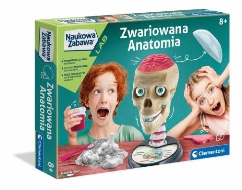 Zestaw kreatywny dla dzieci Clementoni zwariowana anatomia (50697) Clementoni