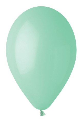 Balon gumowy Godan pastelowy, miętowy / 50szt. miętowy 330mm 13cal (G120/77) Godan