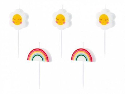 Świeczka urodzinowa Partydeco Stokrotki, 2-3.5cm (SCS-14) Partydeco Świeczka urodzinowa Partydeco Stokrotki, 2-3.5cm (SCS-14) Partydeco