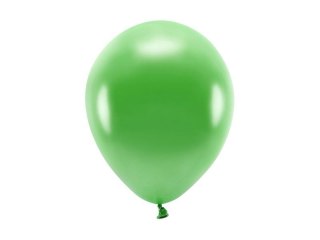 Balon gumowy Partydeco Metalizowane Eco Balloons zielony 260mm (ECO26M-101) Partydeco