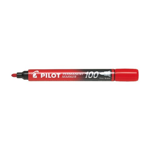 Marker permanentny Pilot czerwony okrągła końcówka (SCA-100-R) Pilot Marker permanentny Pilot czerwony okrągła końcówka (SCA-100-R) Pilot