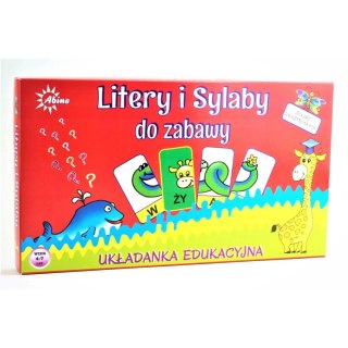 Układanka Abino litery i sylaby Abino