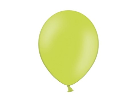 Balon gumowy Partydeco pastelowy 100 szt zielony jasny 100mm 12cal Partydeco