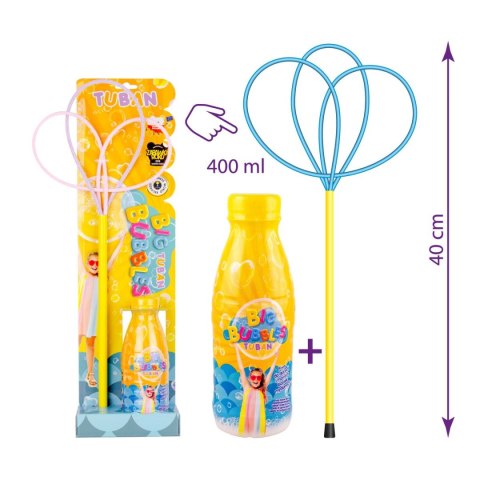 Bańki mydlane Tuban Obręcz Pro Multi Motylek 400 ml (TU342) Tuban Bańki mydlane Tuban Obręcz Pro Multi Motylek 400 ml (TU342) Tuban