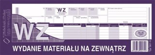 Druk samokopiujący Michalczyk i Prokop WZ wydanie materiału na zewnątrz 1/2 A4 80k. (361-0) Michalczyk i Prokop