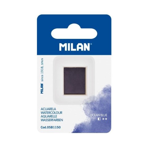 Farby akwarelowe Milan błękit oceanu 1 kolor. (05B1150) Milan Farby akwarelowe Milan błękit oceanu 1 kolor. (05B1150) Milan