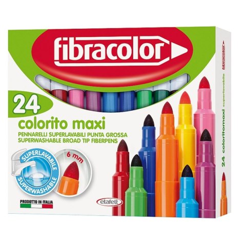 Flamaster Fibracolor 24 kol. (8008621018208) Fibracolor