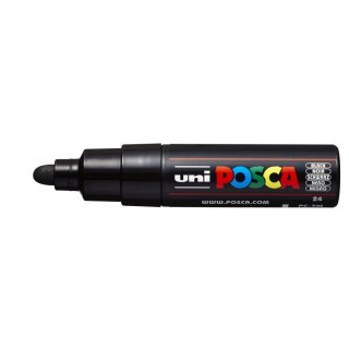 Marker specjalistyczny Uni Posca, czarny 4,5-5,5mm okrągła końcówka (PC-7M) Uni