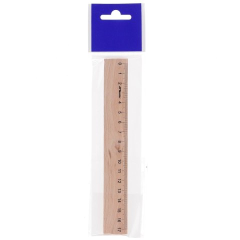 Linijka drewniana Leniar 16cm Leniar Linijka drewniana Leniar 16cm Leniar