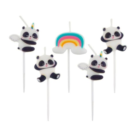 Świeczka urodzinowa Godan pikery panda 5 sztuk (SF-SPPA) Godan Świeczka urodzinowa Godan pikery panda 5 sztuk (SF-SPPA) Godan