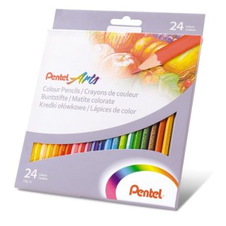 Zestaw pastele Pentel PTS15/BN15 pastele + długopis żelowy Pentel